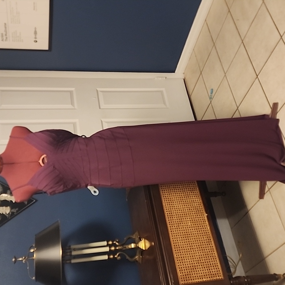 BCBG Paris Purple Maxi Dress